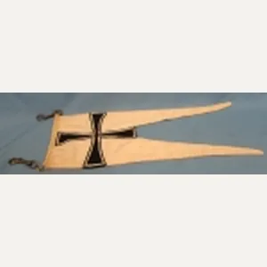 German WWII Kriegsmarine Admiral Small Boat Pennant