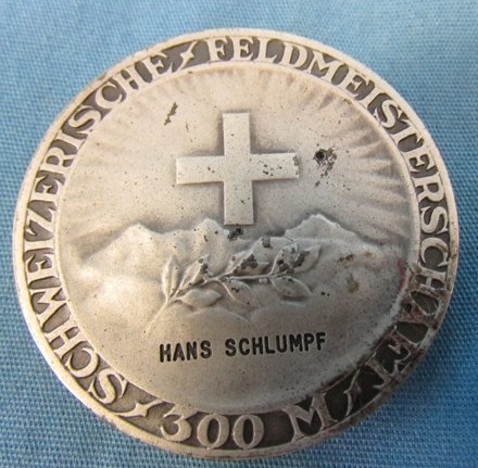  Swiss WWII Era Marksmanship Association Shooting Medal, Cased — image 6