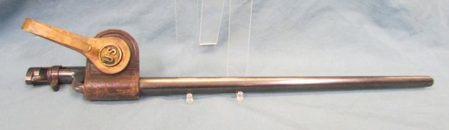  US Indian Wars M1873 45-70 Bayonet, Brass Hook Scabbard — image 2