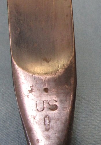  US Indian Wars M1873 45-70 Bayonet, Brass Hook Scabbard — image 5