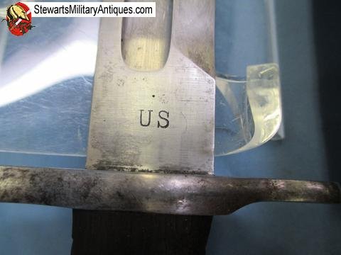  US M1892 Krag-Jorgensen Bayonet, 1895 Dated   — image 4