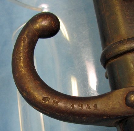  French M1874 Gras Bayonet, Navy Marked, 1883 — image 6