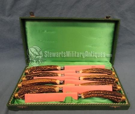  German Cold War Era Carving Set, Anton Wingen Jr Mfg — image 2
