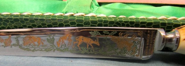  German Cold War Era Carving Set, Anton Wingen Jr Mfg — image 4