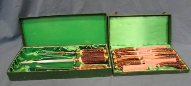  German Cold War Era Carving Set, Anton Wingen Jr Mfg — image 6