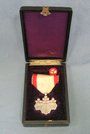 Japanese WWII Order of the Rising Sun 8th Class, Cased