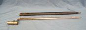 Austrian M1854 Lorenz Rifle Bayonet & Scabbard