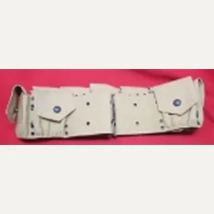 US M1903 Infantry 9-Pocket Cartridge Belt, Rimless Eagle Snap Closure