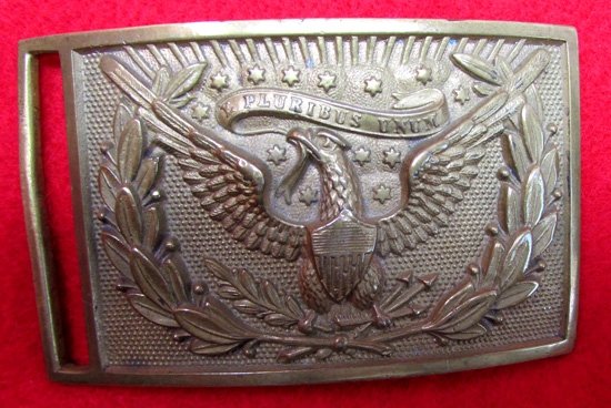 US Civil War Era, Officers Pattern, 1851 Eagle Belt Plate — image 2