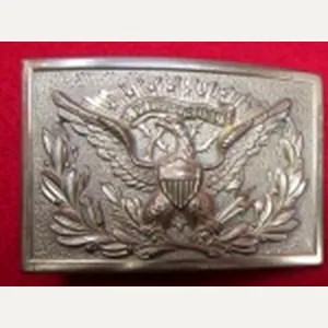 US Pre-WWII Army Officer Dress Belt Buckle, Fine Quality