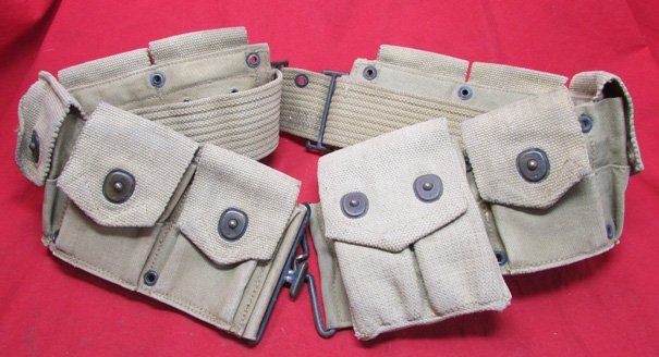US WWI, Mounted Pattern, 9 Pocket Ammunition Belt, PB & Co. — image 2