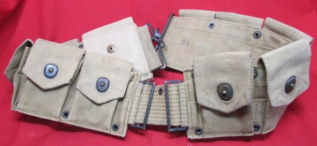 US WWI, Mounted Pattern, 9 Pocket Ammunition Belt, PB & Co. — image 3