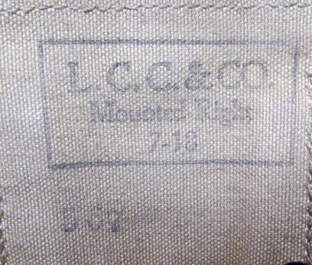 US WWI, Mounted Pattern, 9 Pocket Ammunition Belt, LC&C 1918 — image 5