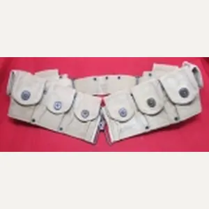 US WWI M1918, 10 Pocket Cartridge Belt, LONG 1918, Unit …