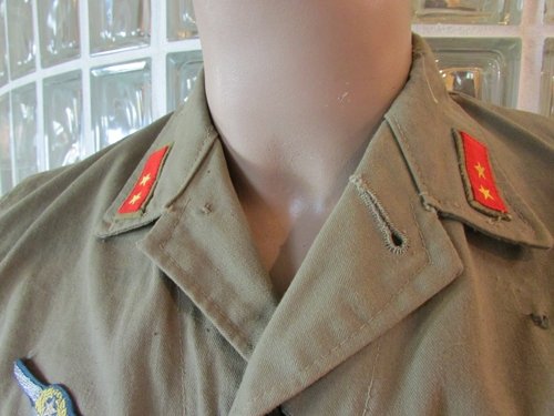  Japanese WWII Army 3rd Pattern Tropical Tunic, Aviation Insignia — image 4