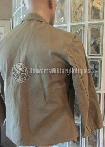  Japanese WWII Army 3rd Pattern Tropical Tunic, Aviation Insignia — image 7