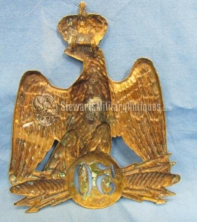  French Second Empire M1860 Infantry Shako Plate, 50th Regiment — image 3