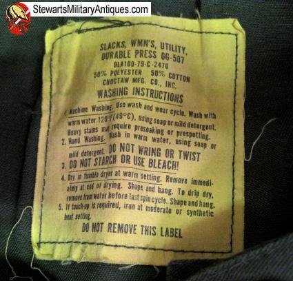  US Vietnam War Womens OD Pants — image 3