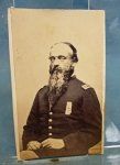 US Civil War CDV, Connecticut Officer & Corps Badge, 6th …