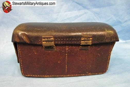  Japanese Meiji Era Murata Rifle Front Ammunition Pouch — image 2