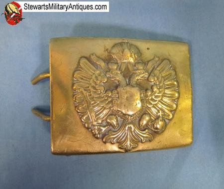  Austrian WWI Brass Enlisted Buckle — image 2