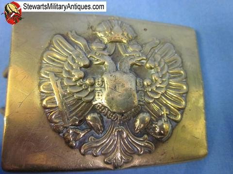  Austrian WWI Brass Enlisted Buckle — image 3