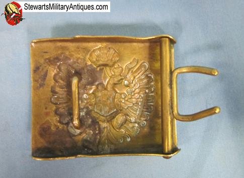  Austrian WWI Brass Enlisted Buckle — image 4