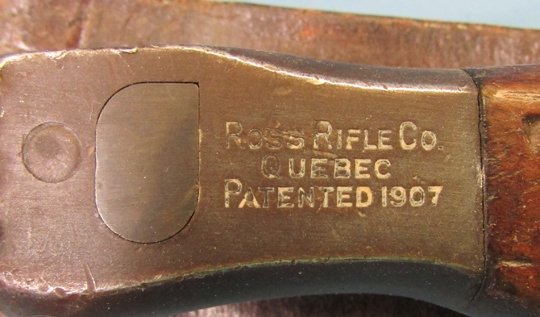  Canadian WWI M1910 Ross Rifle Bayonet Scabbard — image 3