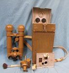 Japanese WWII Artillery M93 Battery Commanders Binoculars, Cased