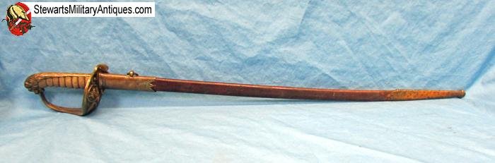  British Victorian Era 1827 Navy Officers Sword, Webb, London  — image 2