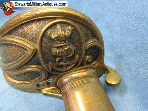  British Victorian Era 1827 Navy Officers Sword, Webb, London  — image 3