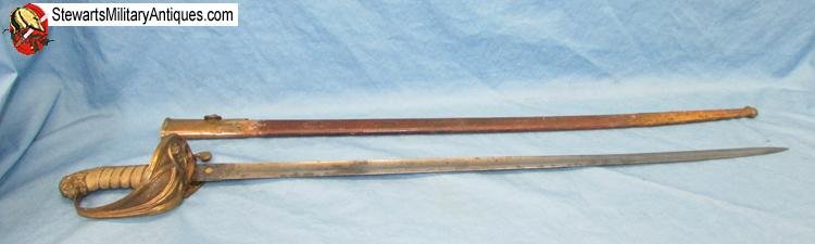  British Victorian Era 1827 Navy Officers Sword, Webb, London  — image 5