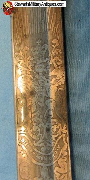  British Victorian Era 1827 Navy Officers Sword, Webb, London  — image 7