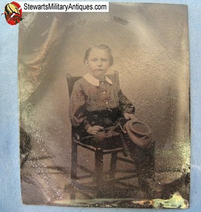  US 1860s  Image of Boy and Forage Cap — image 2