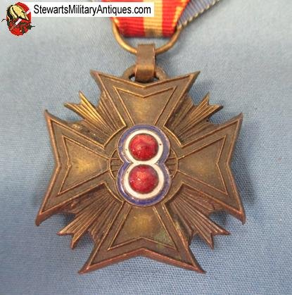  US Spanish-American War 8th Corps VFW Medal — image 4