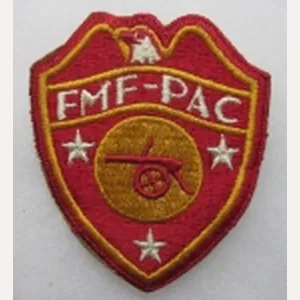 US WWII USMC FMF-PAC Artillery SSI