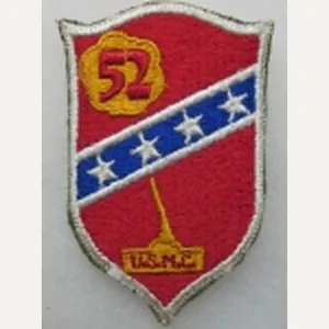US WWII USMC 52nd Defense Battalion SSI
