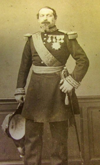  French 1870 Era, CDV Image of Napoleon III, Paris Photographer — image 3