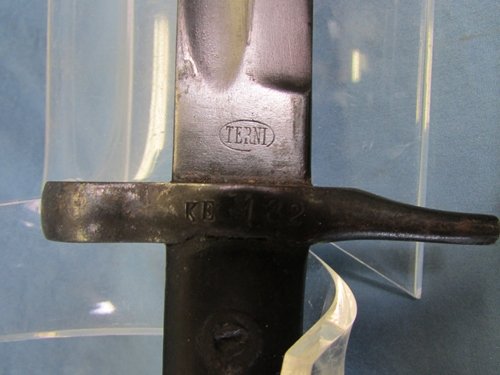  Italian M1871/87/16 Bayonet, Terni Arsenal — image 4