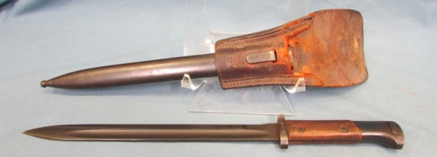  Czech WWII VZ24 Bayonet & Frog — image 3