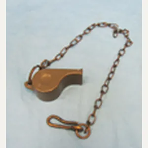 US Korean War OD Plastic Whistle, 1951