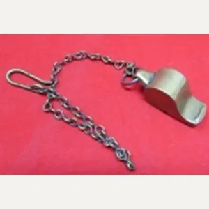 US WWII Brass Whistle, 'The Thunderer', Made in England