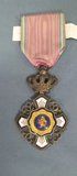 Belgian Pre WWI Order of the Lion, Knight Class
