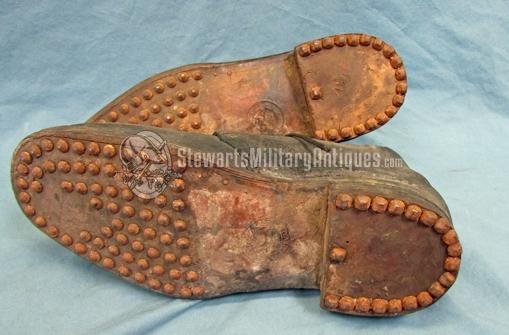  French Korean War Era Hobnailed Shoes — image 3