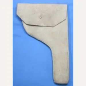 British Boer War Era Whte Buff Leather Webley Holster, 1899