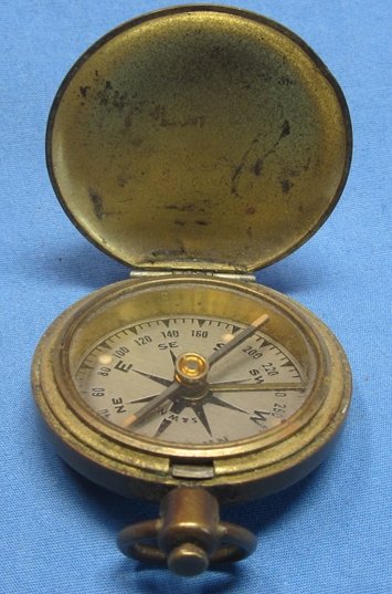 US WWI Era Army Compass, Pocket Watch Case, S&W NY — image 2
