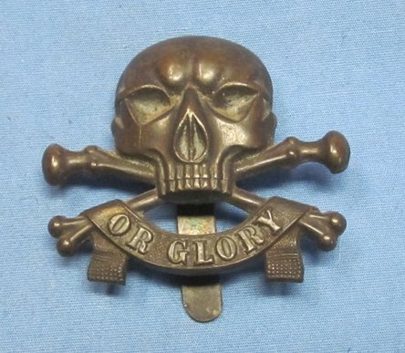 British WWI 17th Lancers Cap Badge — image 2