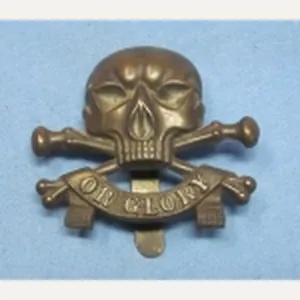 British WWI 17th Lancers Cap Badge