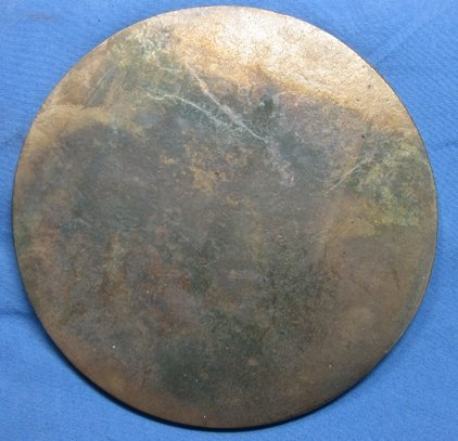 British WWI Brass Memorial Plaque, Dorsetshire Rgt., KIA Egypt 1917 — image 4