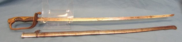  Japanese WWII Army Officers Dress Sword — image 4